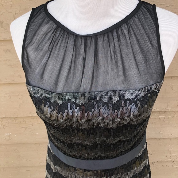 HP! NWT! Ann Taylor sequin cocktail dress! - Picture 4 of 12